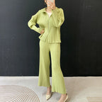Hooded Wide Leg Jacket Wide Leg