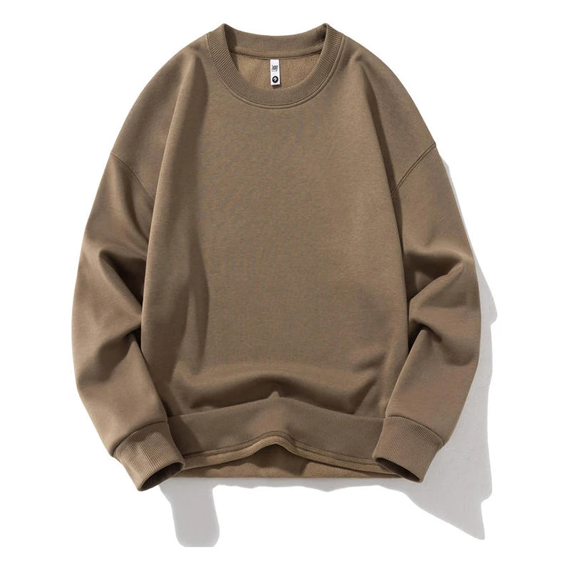 Customizable Sweatshirt For Sweater Fleece Hoodie Brown