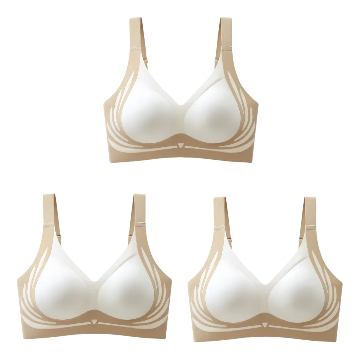 Pcs Set Push up Ivory Ivory Ivory One Size