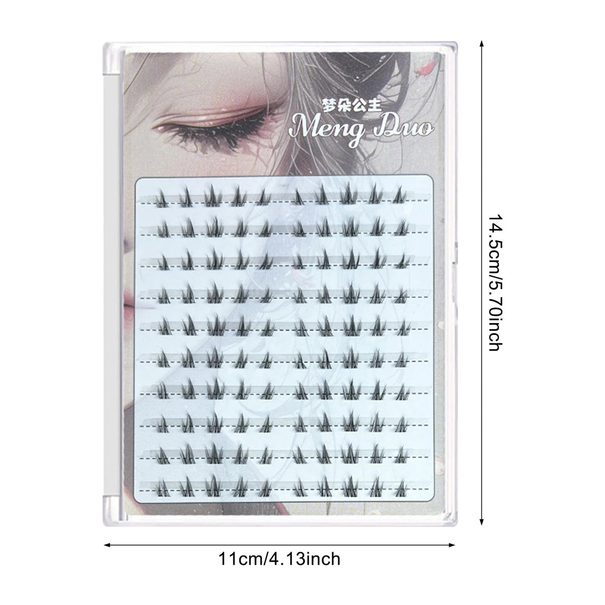 3D Eyelash Extensions 60 to 100 Pieces M-88 100pcs