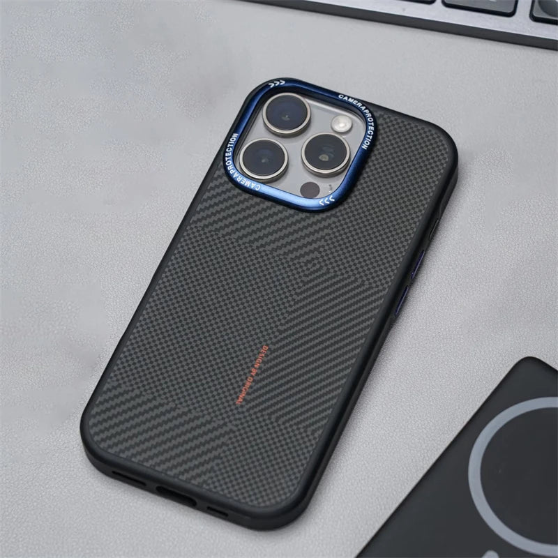 Matte Carbon Fiber Phone Case