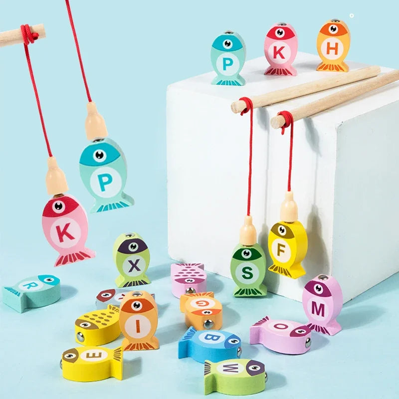 Kids Wooden Fishing