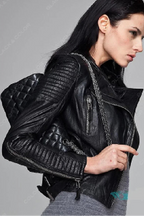 Genuine Sheepskin Leather Jacket Slim Fit