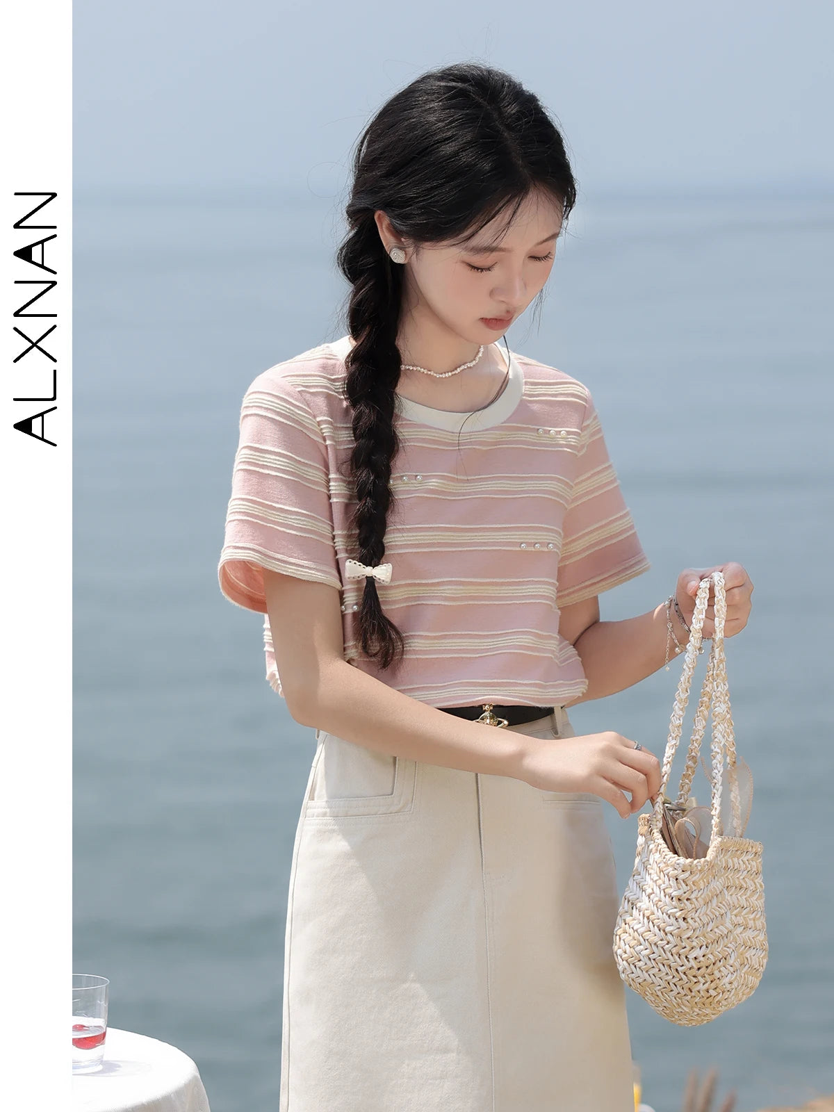 Alxnan Plus Size T Shirt Short Sleeve