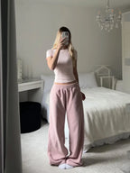 Wide Leg Comfortable Pants Wide Leg Relaxed Fit