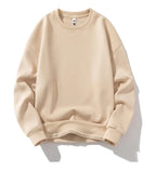 Customizable Sweatshirt For Sweater Fleece Hoodie Apricot