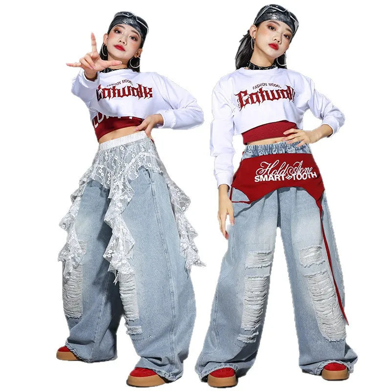 Hip Hop Jazz Street Top Knit Cargo