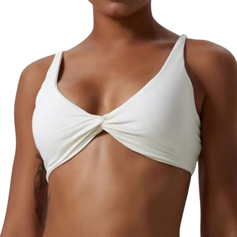 Push Up Sports Bra Breathable Top Knit Backless