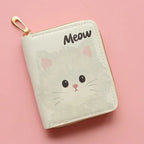 Kawaii Cute Cat Zip Up Wallet