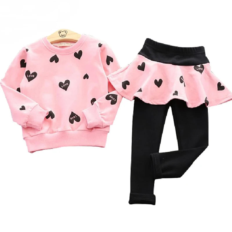 Toddler Girls Sets T Shirt