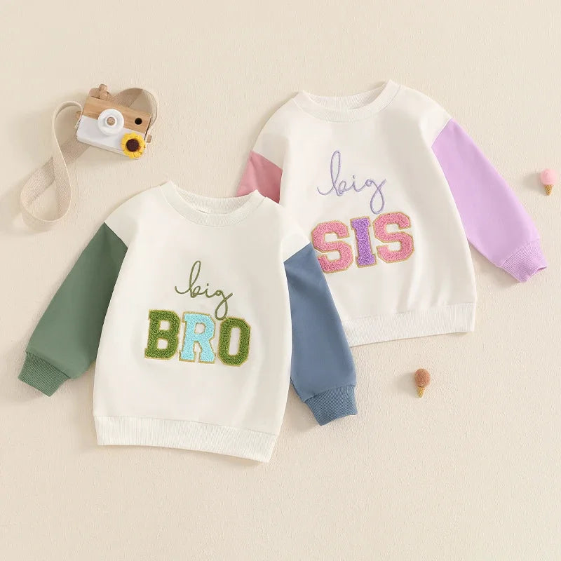 Kids Sweatshirt Long Sweater Long Sleeve