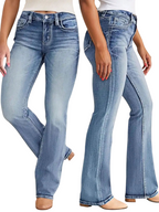 Slim Fit Flare Jeans