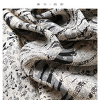 Animal Fiber Fabric Dress