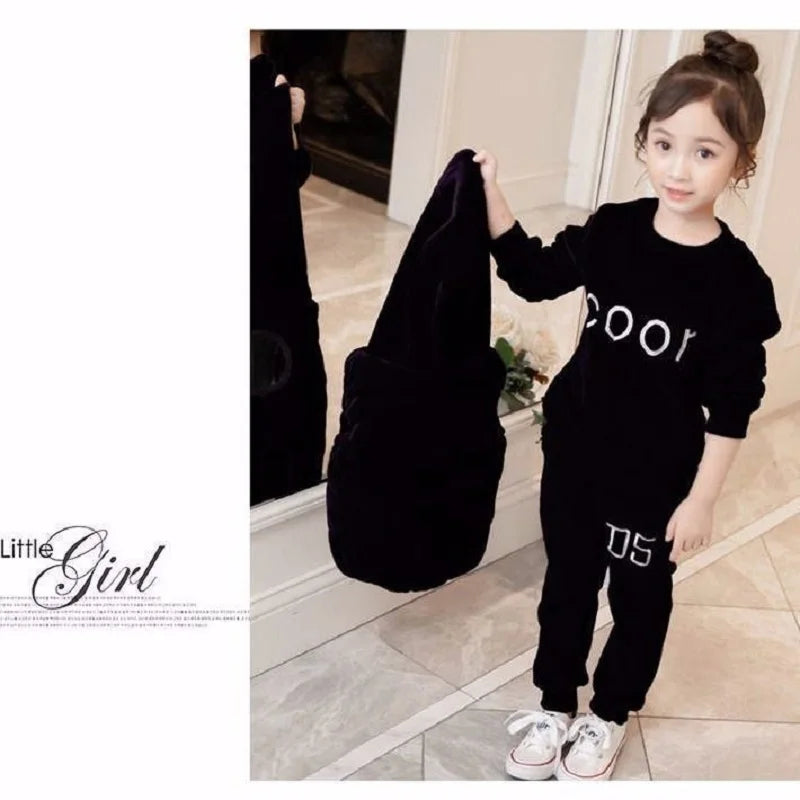 Girls Warm Coral Fleece