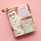 Kawaii Cute Cat Zip Up Wallet