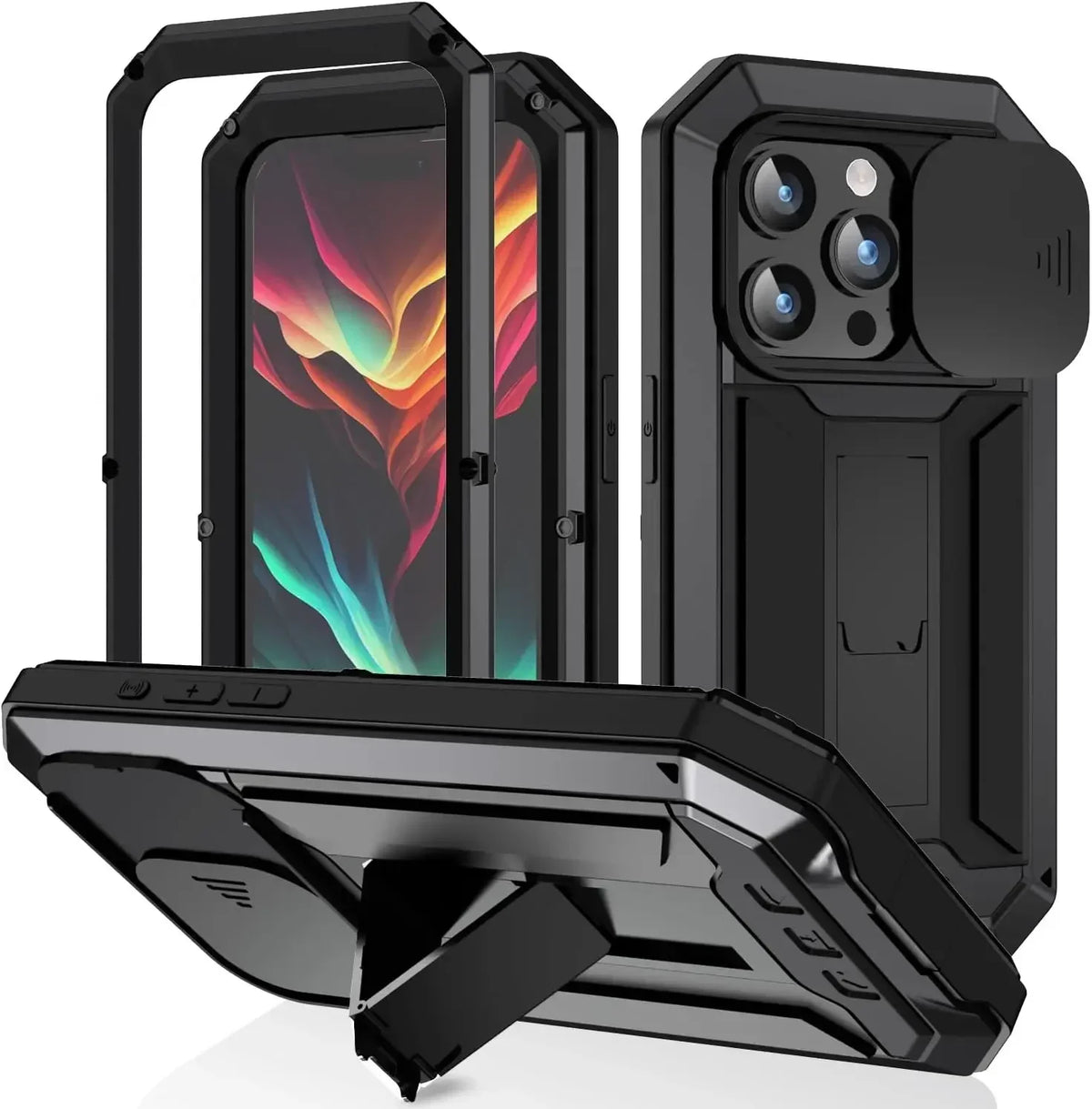 Heavy Duty Rugged Phone Case black