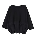 Eam Loose Fit Relaxed Fit Long Sleeve black