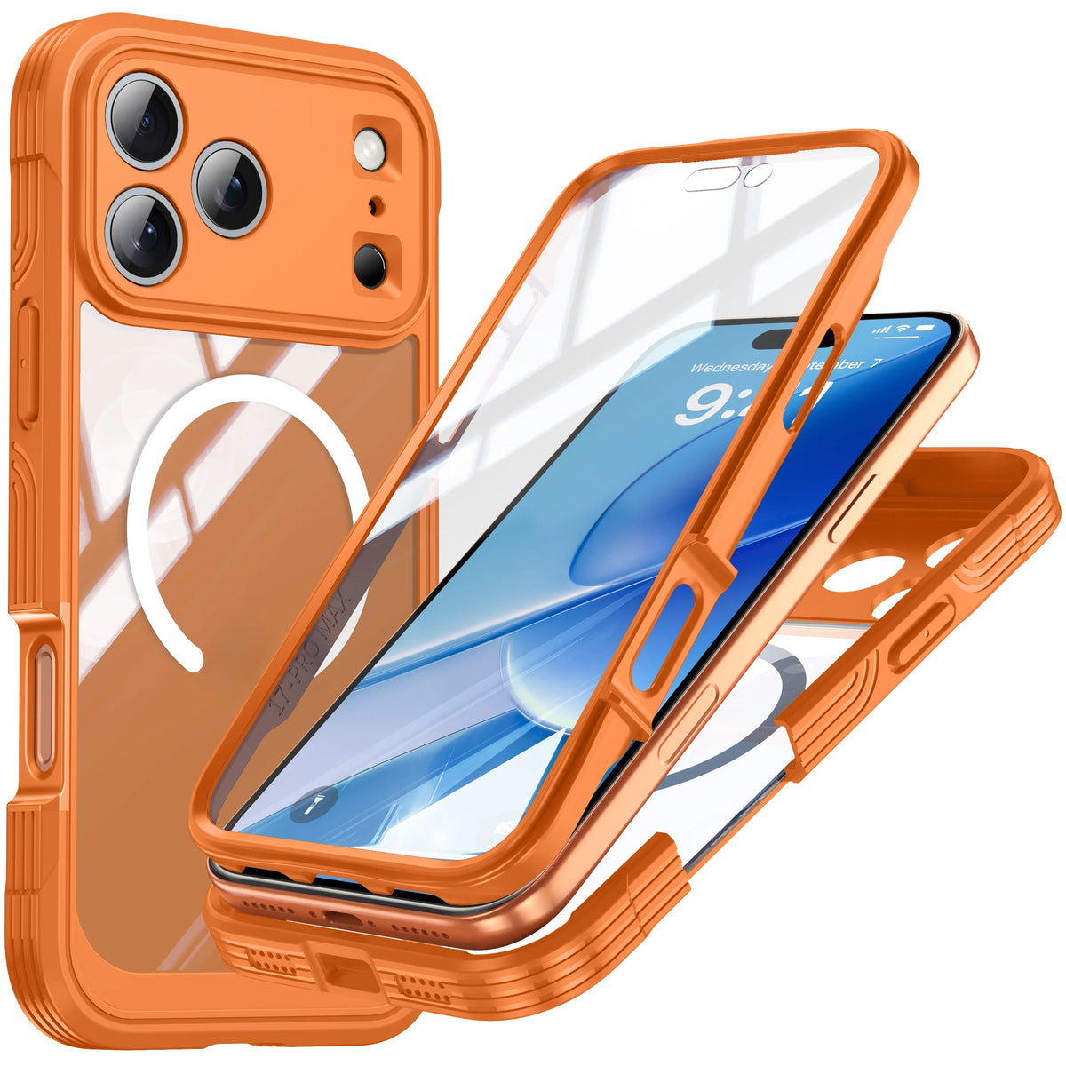 Color Magnetic Shockproof Phone Case