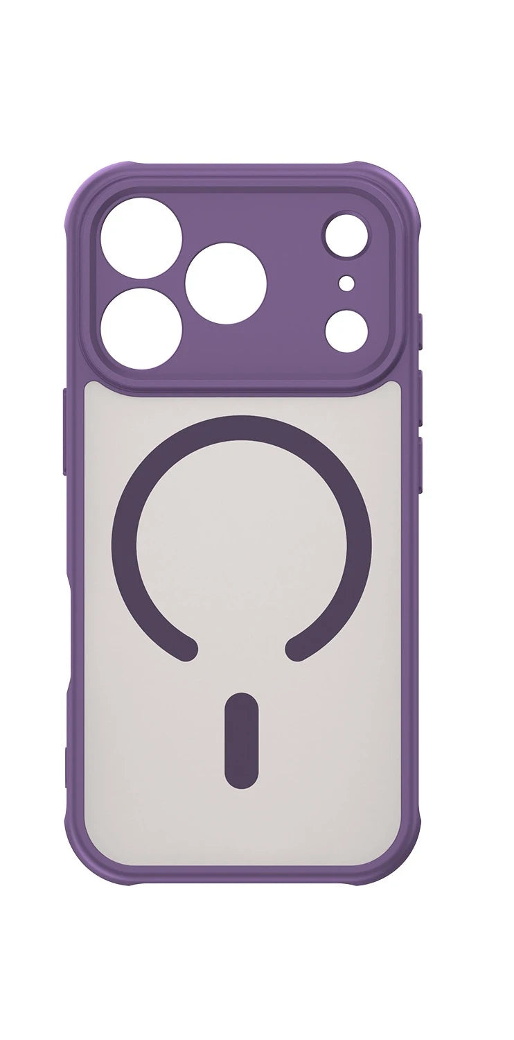 Luxury Matte Shockproof Phone Case PURPLE