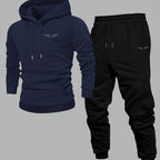Hooded Sweatshirt For Top Long Sleeve Hoodie navyblack