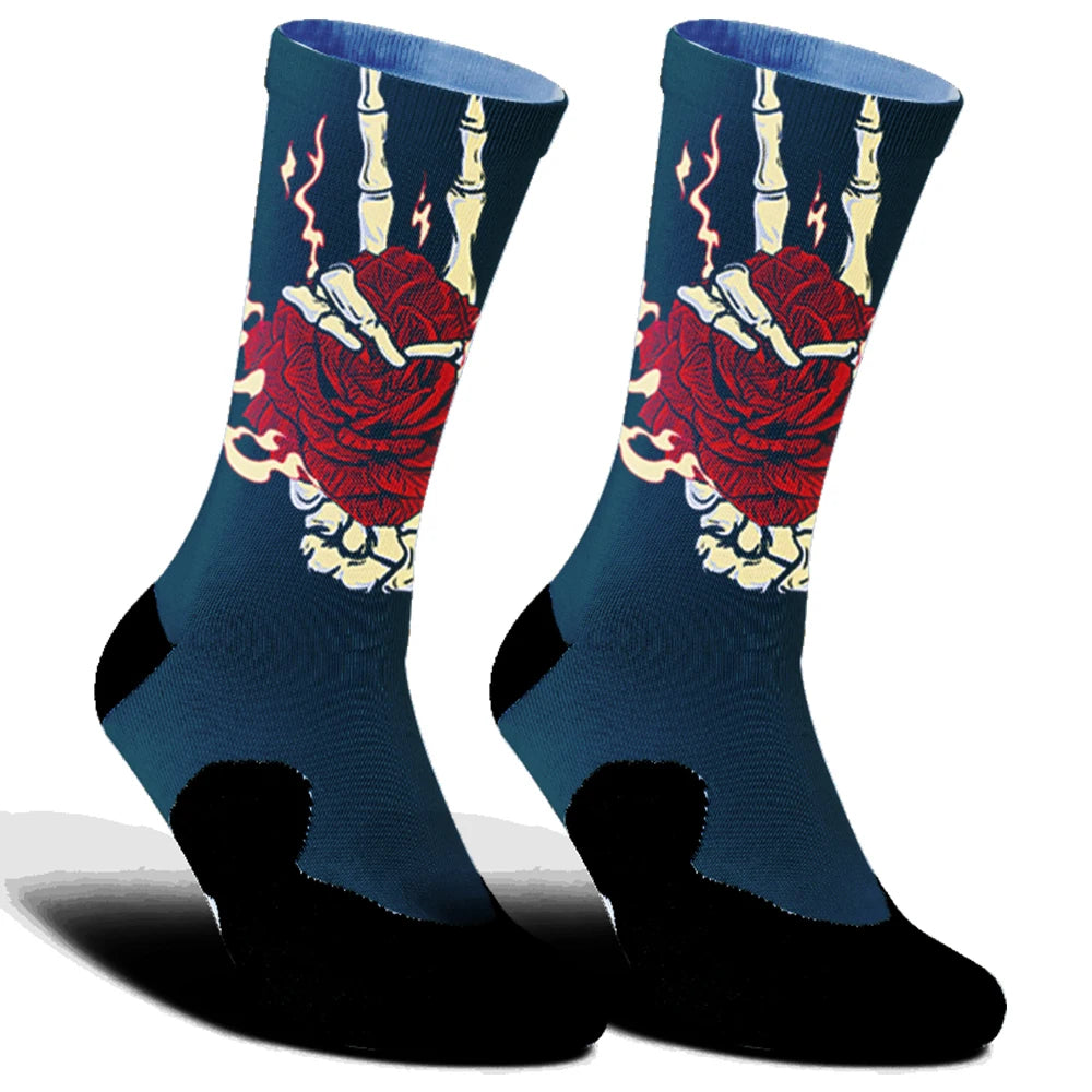Highway Bike Socks Gold