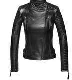 Genuine Sheepskin Leather Jacket Slim Fit