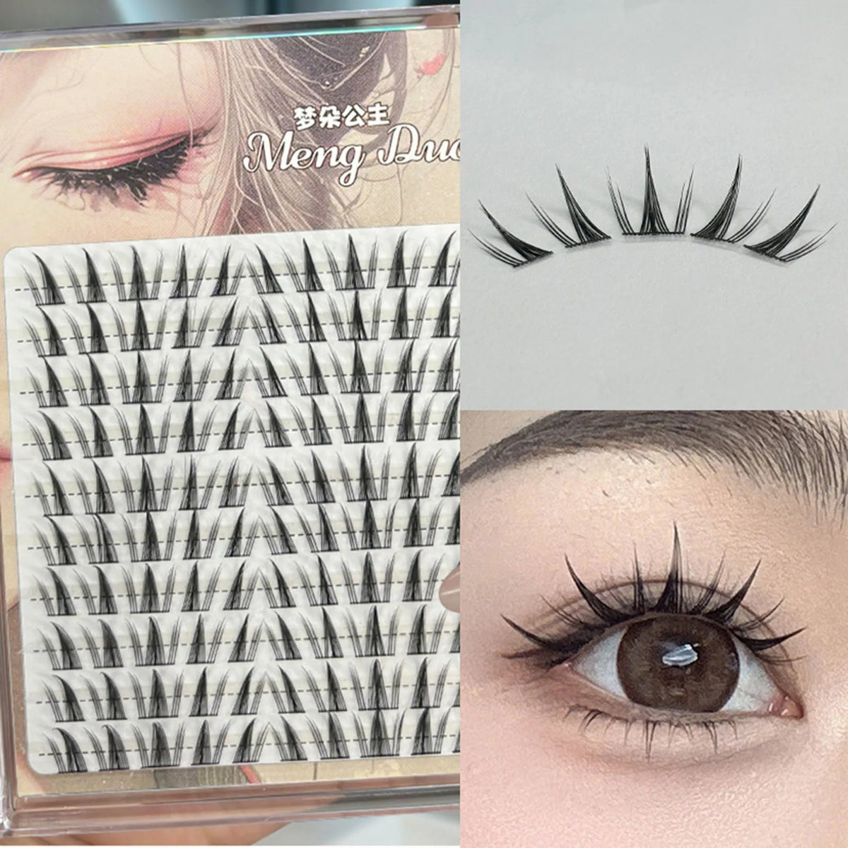 3D Eyelash Extensions 60 to 100 Pieces
