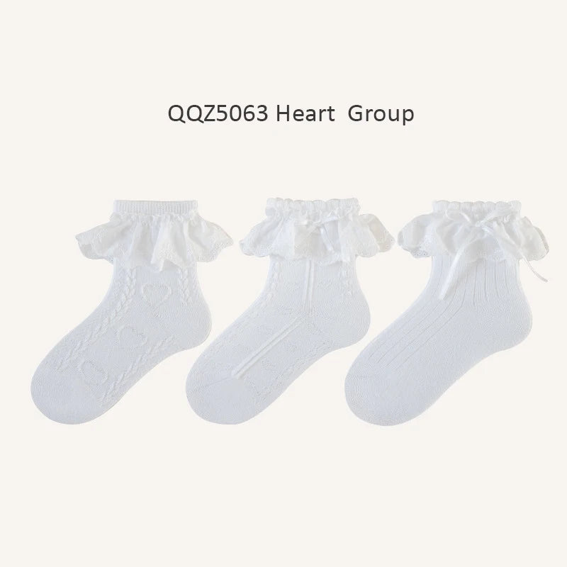 Lolita Princess Girls Lace QQZ5063-Heart