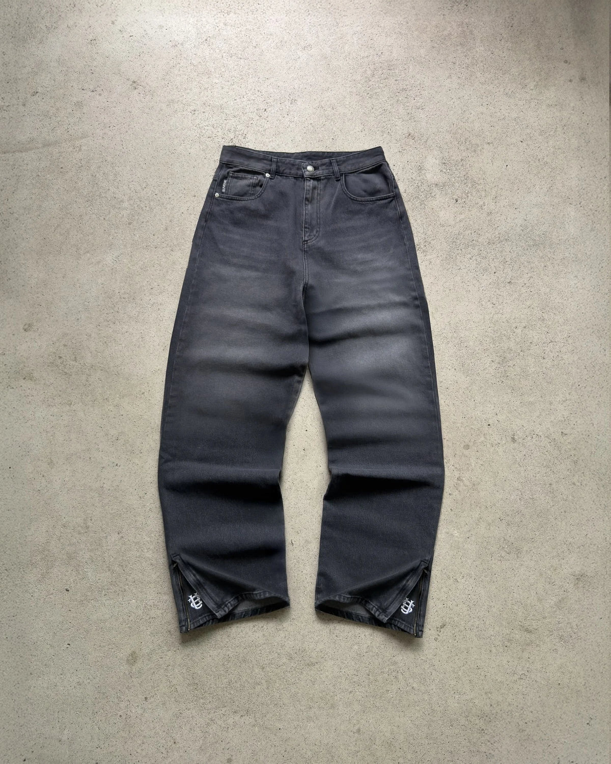 Vintage Low Waist Jeans Wide Leg 2