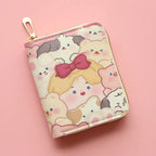 Kawaii Cute Cat Zip Up Wallet