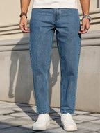Are Made Blue Jeans Relaxed Fit Blue