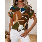 Geometry Pattern For T Shirt Short Sleeve