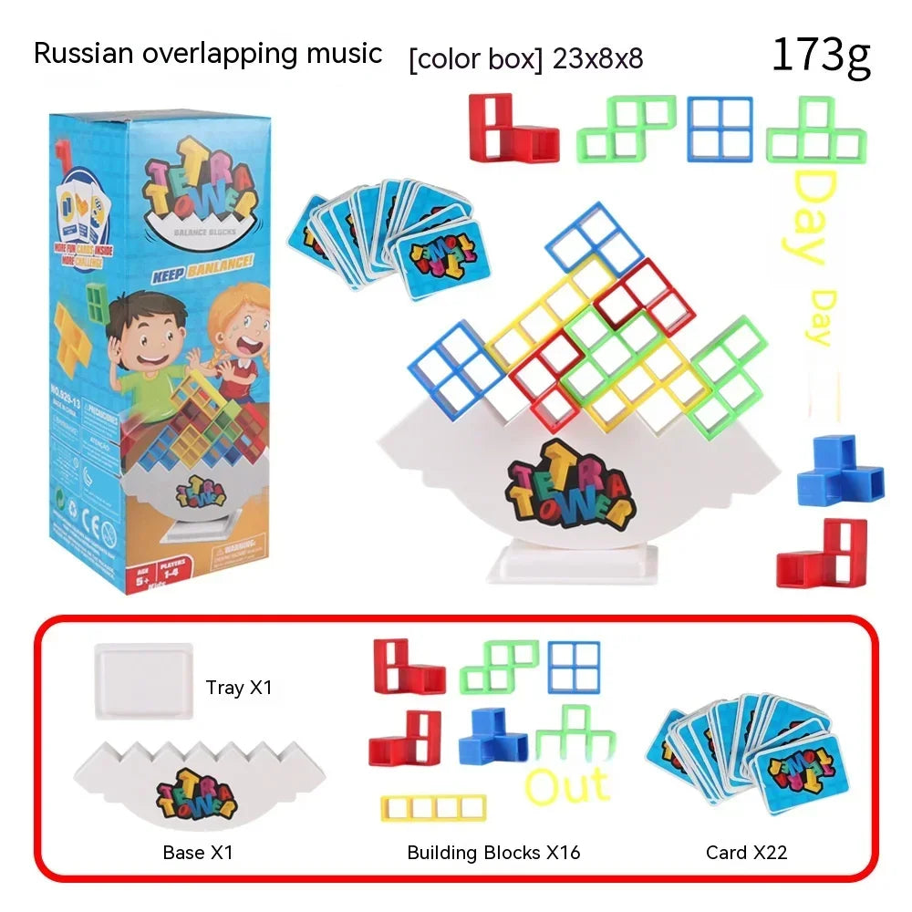 Puzzles Tetra Tower Fun 16 Pcs