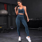 Piece Seamless Yoga Leggings High Waisted
