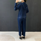 Hooded Wide Leg Jacket Wide Leg