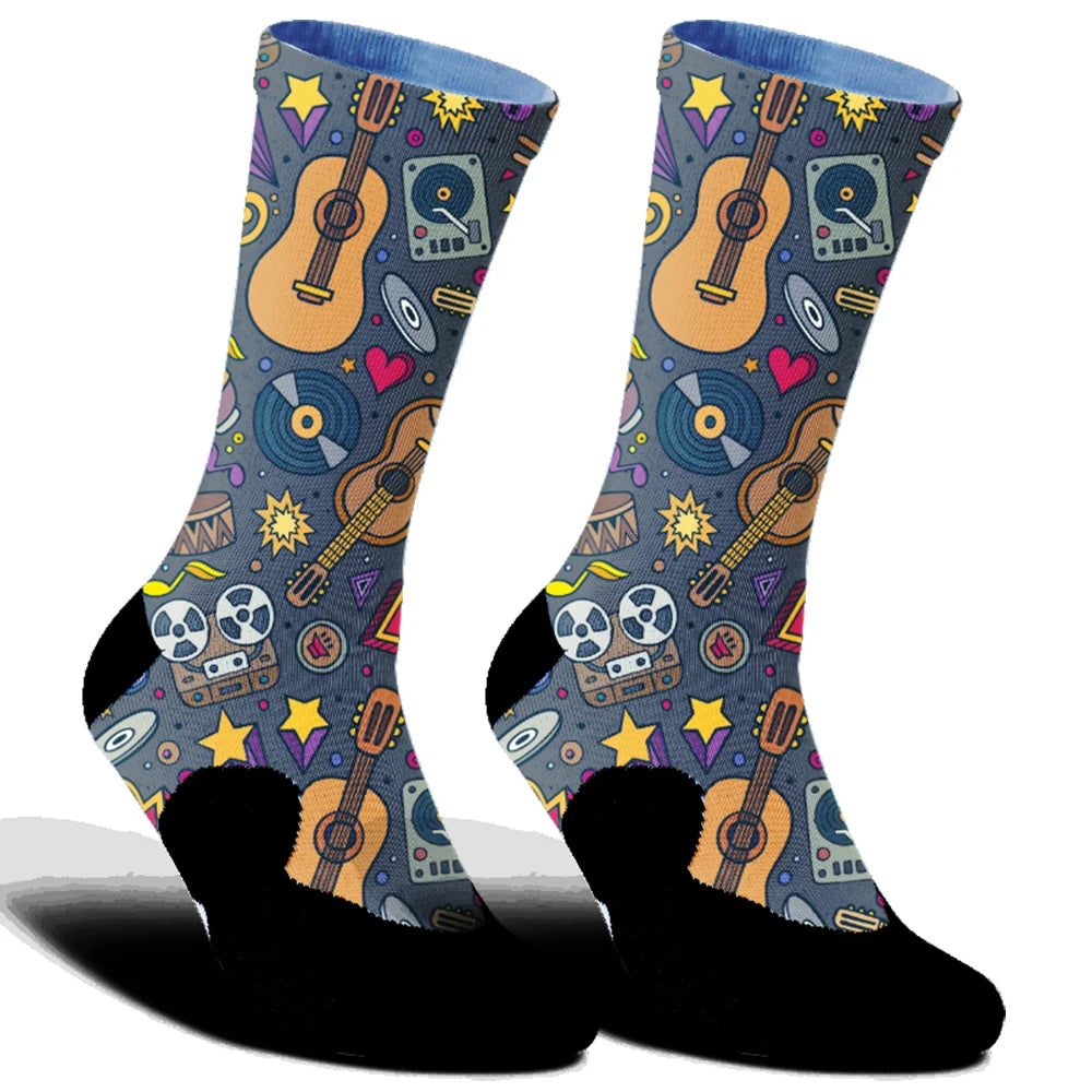 Highway Bike Socks Ivory