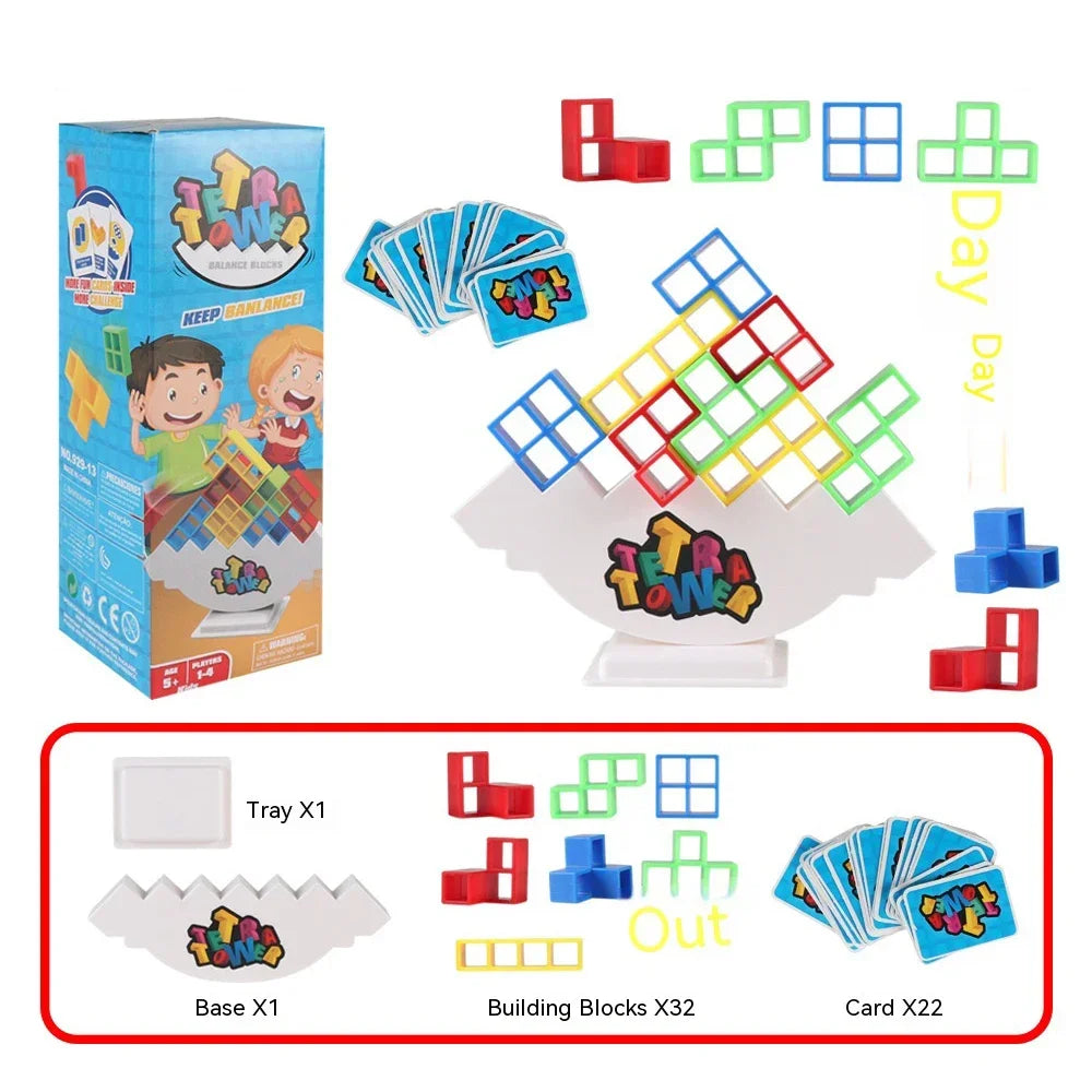 Puzzles Tetra Tower Fun 32 Pcs