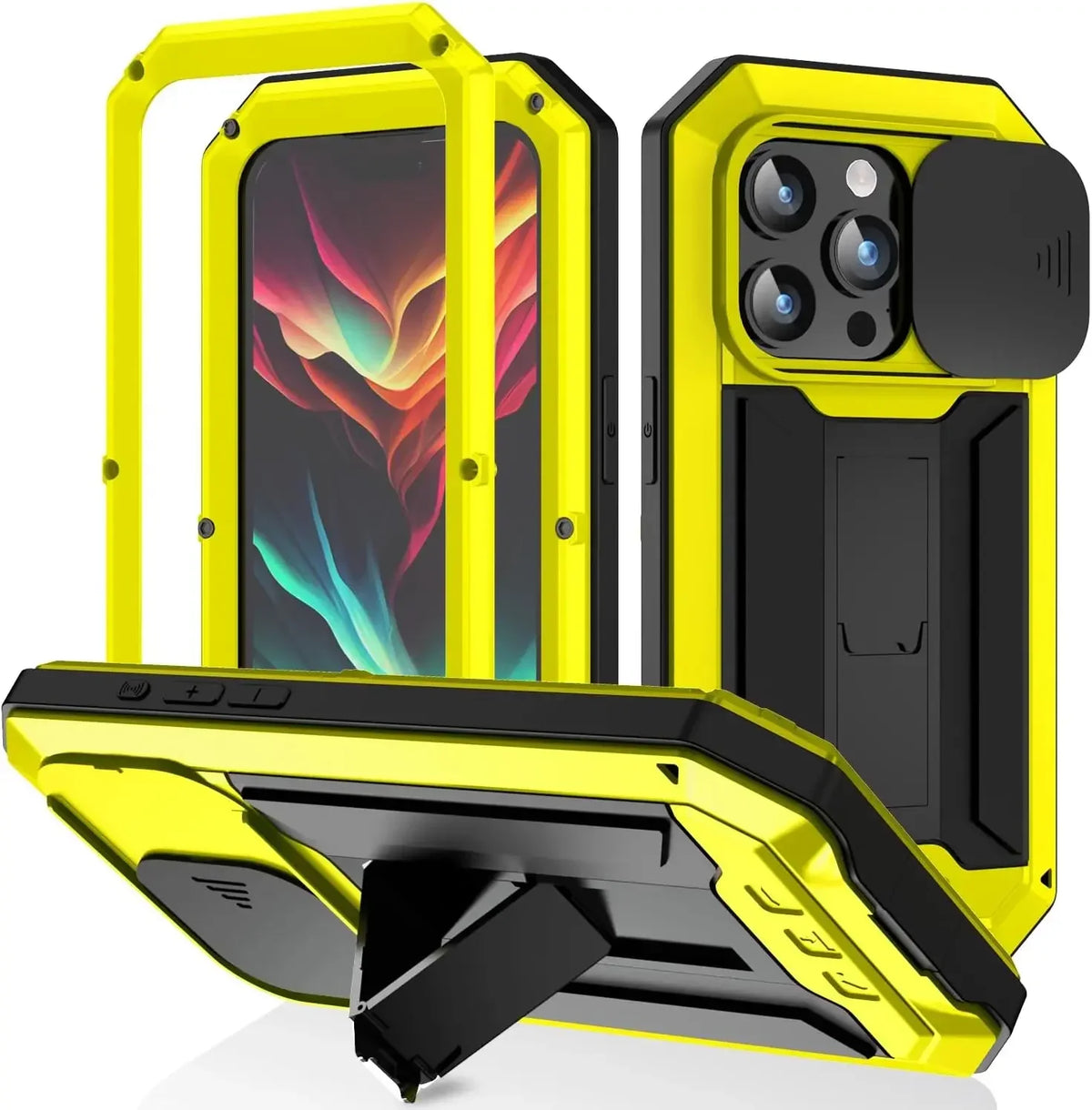 Heavy Duty Rugged Phone Case Yellow