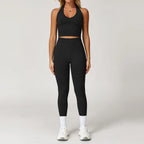 Yoga Set Gym Long Sleeve Advanced Black Set 6 China Mainland