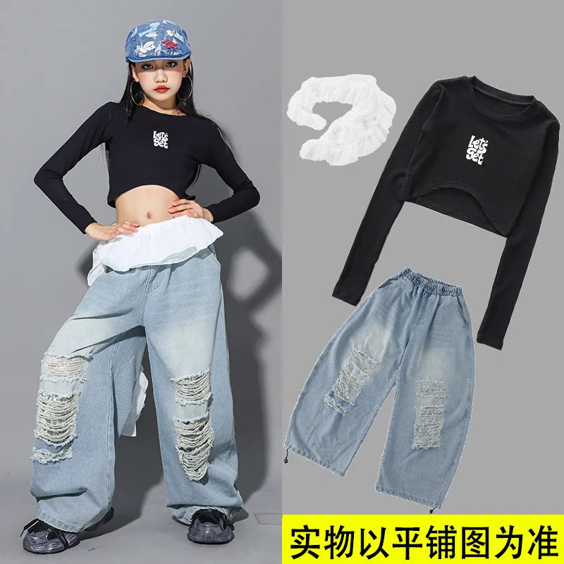 Hip Hop Jazz Street Top Knit Cargo LM-250831FWL15 3 China Mainland