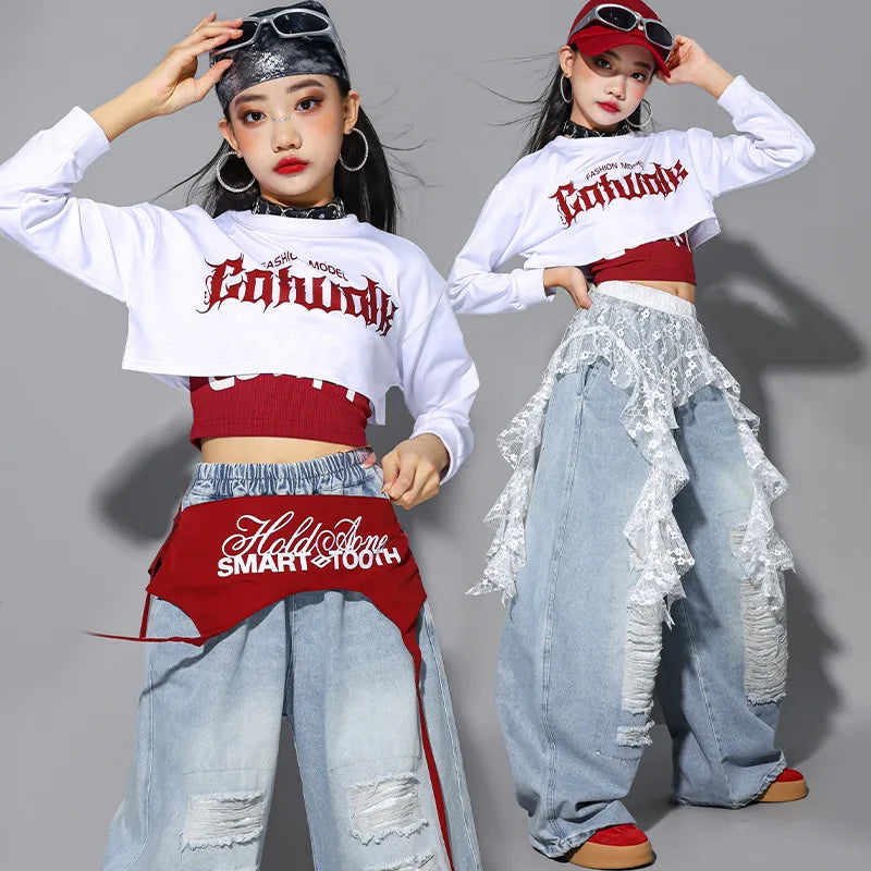 Hip Hop Jazz Street Top Knit Cargo