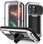 Heavy Duty Rugged Phone Case Silver