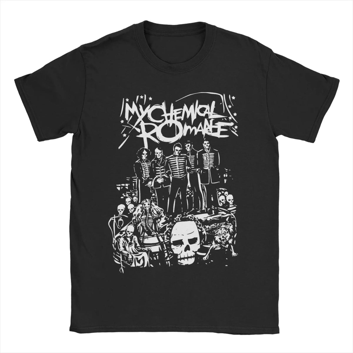 Mcr Band Punk T Shirt