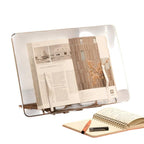 Adjustable Transparent Reading