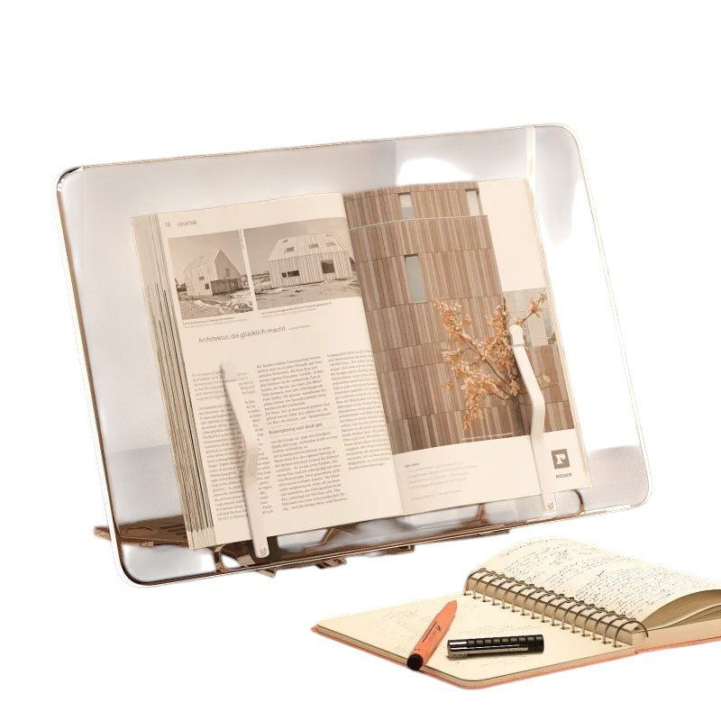Adjustable Transparent Reading