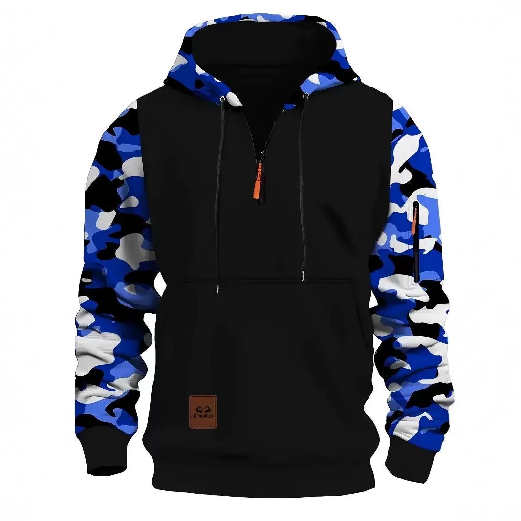 And Trend Print Blue