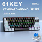 APAYADO K61 Compact Wired Mechanical Keyboard