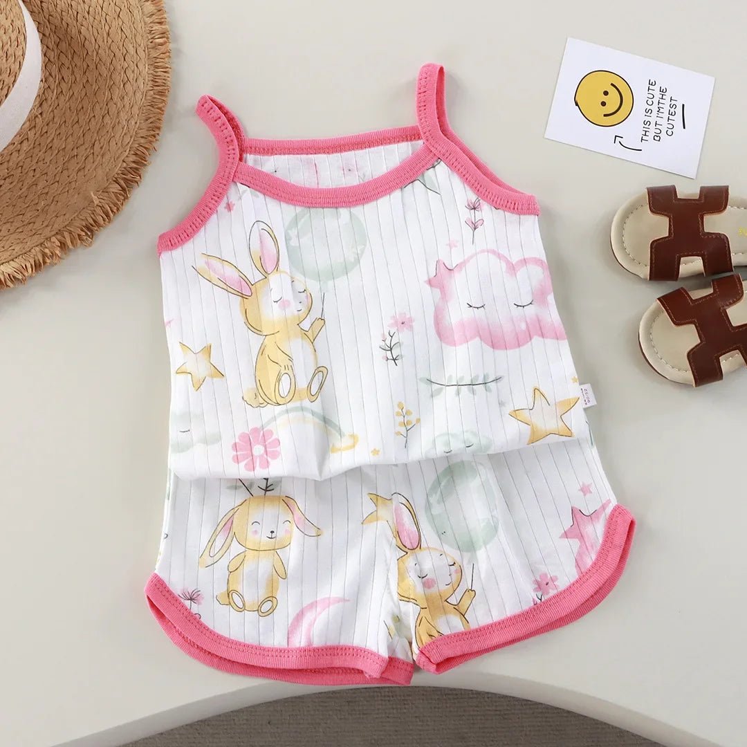 Baby Girl Bunny Top DD08
