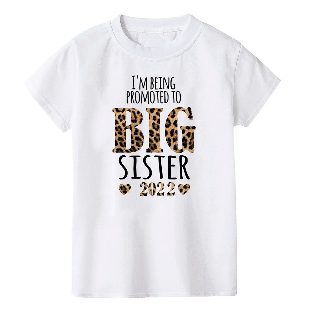 Big Sister Kids T Shirt H2068-KSTWH-