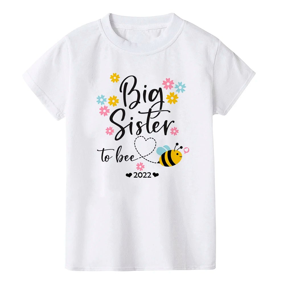 Big Sister Kids T Shirt H2071-KSTWH-